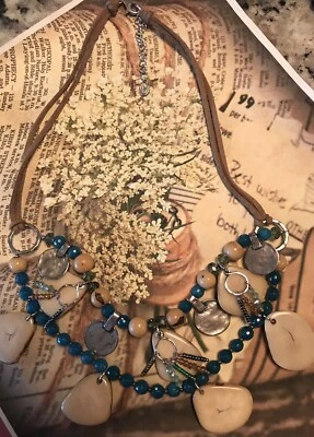 Collar de palma pulida de plata de ley Silpada costaba 199 dólares Foto 1 de 4