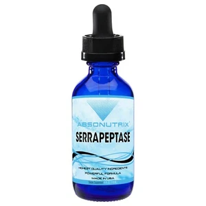 Absonutrix enzima serrapeptasa 4 Fl oz antioxidante 250000 esponja fácil absorción - Imagen 1 de 5