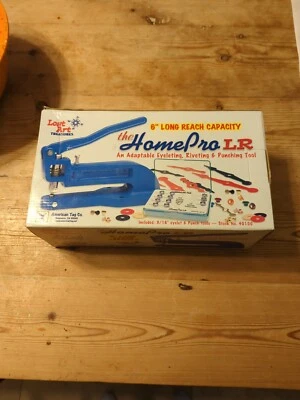 HOMEPRO AMERICAN TAG EYELET SETTING TOOL SCRAPBOOKING LR 6" Long Reach Capacity - Image 1 of 4
