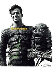 RICOU BROWNING signed 8x10 Photo CREATURE from the BLACK LAGOON Monster JSA