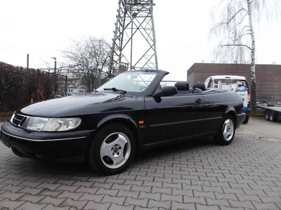 Saab 900 II Cabriolet 2,5 ltr V6, Zahnriemen neu, TüV 06/2026, wenig km - Bild 1 von 4