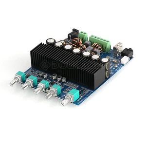 Placa Amplificador HiFi 2.1 Canales TPA3221 Bluetooth Hágalo Usted Mismo Módulo Mini Amplificador Estéreo - Imagen 1 de 9