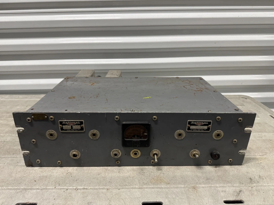 Receptor de canal único National Radio Co. SCR 3B - Imagem 1 de 4