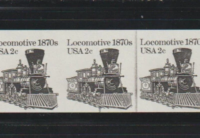 US ERROR Stamps #1897Ac Locomotive: IMPERF PNC7 #3 MNH $200. - Image 1 of 3