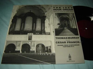 Sheffield TownHall S-11 LP NM Thomas Murray plays Franck on 1863 Hook Organ - Picture 1 of 3