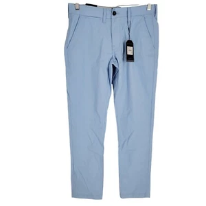 NWT Ben Sherman Men's Stretch Slim Fit Blue Casual Trouser Pants 30W x 32L - Picture 1 of 5