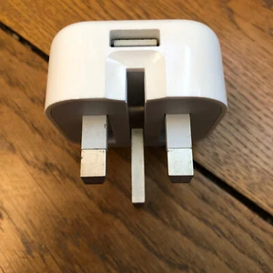 APPLE Prise USB Chargeur UK - Photo 1 sur 5