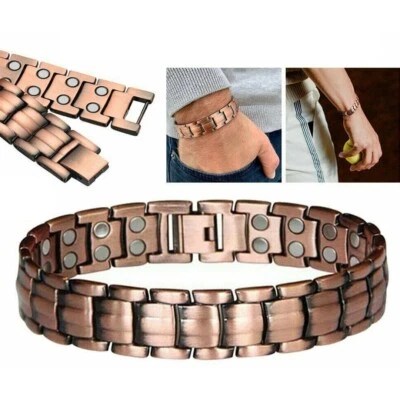 Kupfer Armband starken Magnetfeld Therapie Arthritis Gesundheit Schmuck Geschenk - Bild 1 von 4