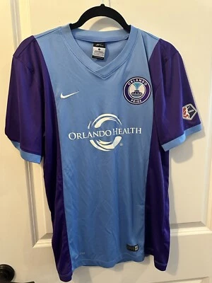 NIKE Orlando Pride Soccer Jersey Blue Purple Adult Unisex Size S - Image 1 of 3