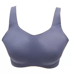 Knix High Impact Size 8 Wireless Lined Sports Bra Blue HIBRA101 Nylon/Spandex - Picture 1 of 8