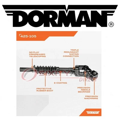 Dorman Lower Steering Shaft for 2004-2012 Chevrolet Colorado 2.9L 3.7L L4 L5 au - Imagem 1 de 4