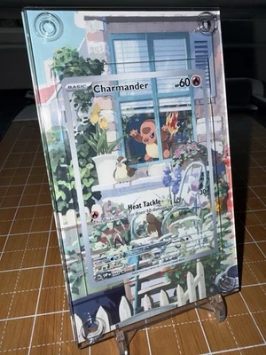 Pokemon Charmander 044 Sv: Scarlet & Violet Promo Card Extended Art Case - Image 1 of 4