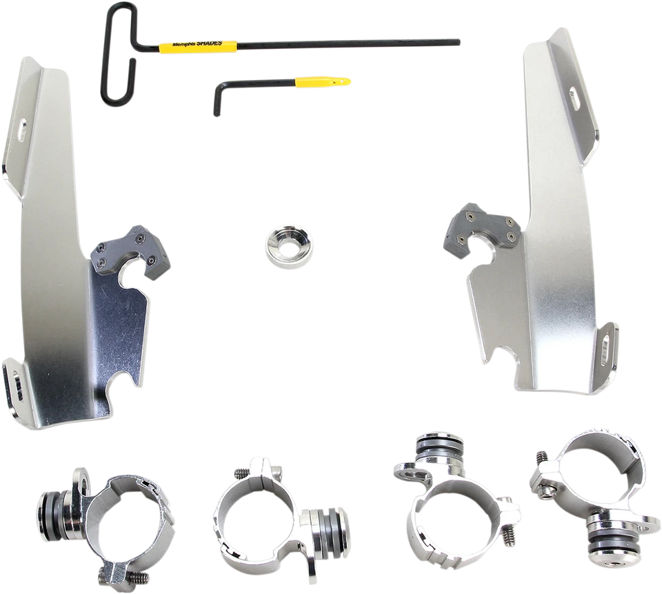 Ala de murciélago MEMPHIS SHADES - Kit de montaje - Pulido - Se adapta a XL MEK1999 Foto 1 de 1