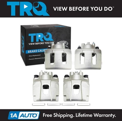 Juego de pinzas de freno TRQ para Jeep Wrangler 2003-2006 Foto 1 de 4