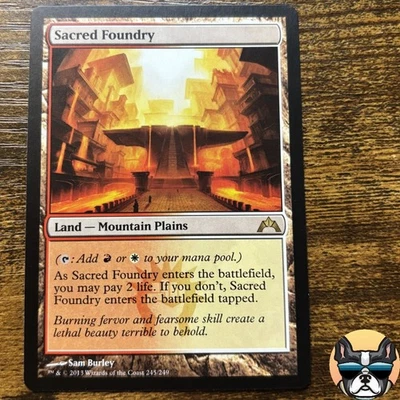 Magic the Gathering MTG- Sacred Foundry- NM- 245/249- Gatecrash - Image 1 of 3