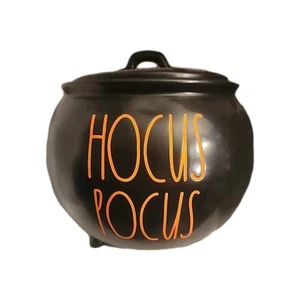 Calderone Rae Dunn Halloween 2022 nero arancione HOCUS POCUS trattamento biscotti spedizione gratuita - Foto 1 di 6