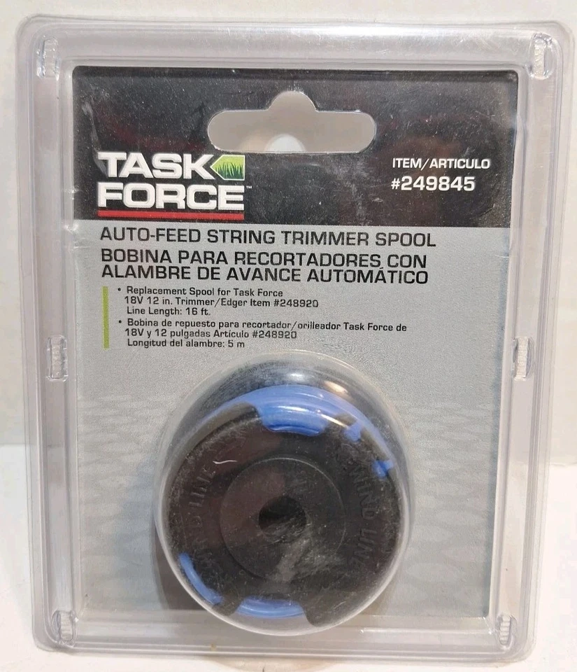 Task Force Trimmer Spool #249845 16ft New Sealed  - Image 1 of 4