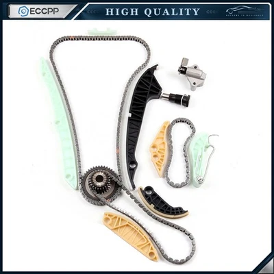 Kit de cadena de distribución para Volkswagen Jetta Passat Golf Beetle 06K109467A8KB 2.0 1.8 Foto 1 de 4