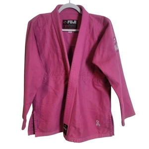 Fuji All Around Women's Brazilian Jiu Jitsu Kimono Size W2 GI Pink Marshal Arts - Picture 1 of 8