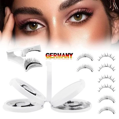 4 paar Magnetwimpern Magnet Wimpern Natürlicher Look Magnetic Lashes Wimpern DHL - Bild 1 von 4