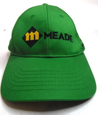 Meade John Deere Tracktors刺绣绿色可调节成人棒球帽 — 第 1/4 张图片
