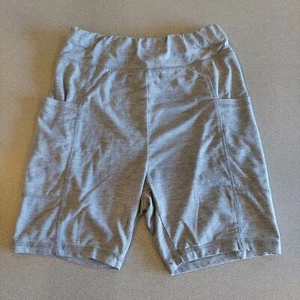 Shein Teen Shorts Kids Size 14 Youth Gray With Pockets Elastic Waistband - Picture 1 of 8