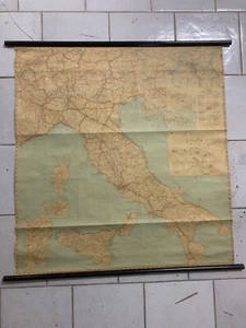 carta geografica automobile printed in switzerland tomoring map automobilkarte - Foto 1 di 9