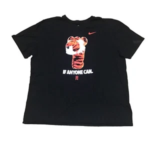 Nike Tiger Woods Mens XXL 2XL T Shirt If Anyone Can Frank Masters 2019 Golf - Picture 1 of 6
