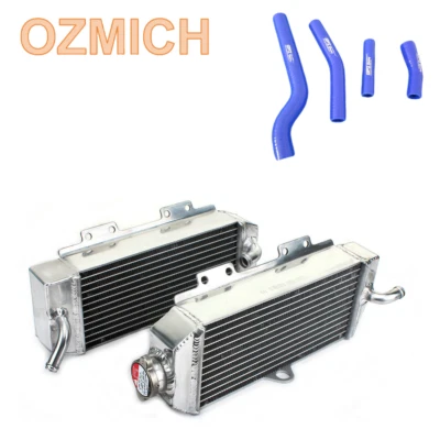 Radiador + manguera azul para YAMAHA YZ426F WR426F YZ426F/2003-2005 YZ450F 2000-2002 Foto 1 de 4