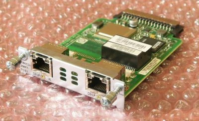 CISCO VWIC3-2MFT-T1/E1 2-Port T1/E1  Multiflex  TRUNK VOICE WAN INTERFACE MODULE - Image 1 of 2