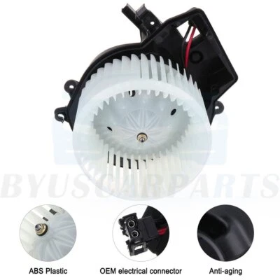 HVAC Heater Blower Motor with Fan Cage For 2007-2012 Mercedes-Benz SL600 SL550 - Image 1 of 4