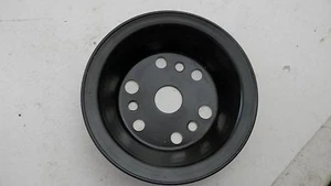 Chevy Black 1 Groove Steel GM. # 751232 BB Crank Pulley SM BLOCK V8 - Picture 1 of 5