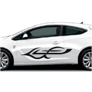 Car Side Graphics X 2 Will Fit Any Car Van Universal Stickers Decals CSG25 - Picture 1 of 2