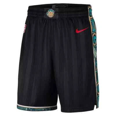 Memphis Grizzlies Nike City Edition Swingman Shorts Men's Performance 2020 NBA - Image 1 of 4