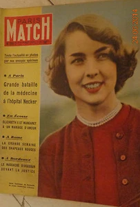 1 PARIS MATCH N 201 PROCESS D'ORADOUR IN BORDEAUX + ELISABETH II + HOSPITAL NECKER - Picture 1 of 1