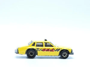 Hot Wheels Taxi 1982 U.S.A. Taxi Service Cab yellow Malibu GHO BW MALAYSIA - Picture 1 of 7