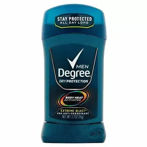 Degree Men Extreme Blast Odor Protection Antiperspirant Deodorant 2.7 Oz 12 Pack - Picture 1 of 1