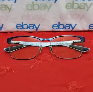 Ray-Ban RB 8416 2914 Blue/Black Carbon Fiber 55□17 145 Eyeglasses "Frames Only" - Picture 1 of 24