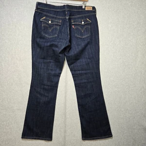Levi's 515 Classic Boot Cut Mid Rise Blue Damenjeans - Bild 1 von 9