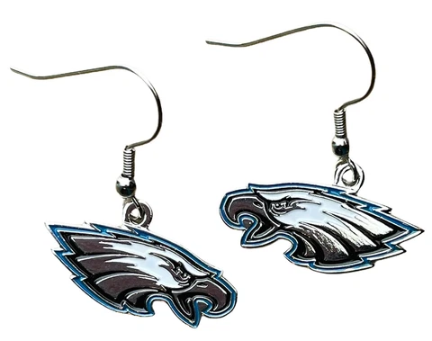 NFL Licensed Philadelphia Eagles Dangle Earrings RAM F6D20D Cover