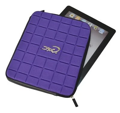 CROCO 10" Inch Neoprene Sleeve Case Cover Bag For 10" inch Laptop Tablet iPad Purple