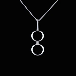 N. E. From - Denmark. Sterling Silver Pendant. 1960s - Picture 1 of 3