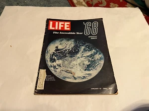 LIFE MAGAZINE JANUARY 10 1969 THE INCREDIBLE YEAR 1968 - Picture 1 of 1