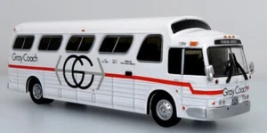 Réplicas icónicas 1:87 1966 GM PD4107 ""Buffalo"" Coach: Gray Coach - Imagen 1 de 3