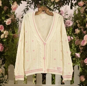Official Taylor Swift 💗 Size XS/S 💗 LOVER Era Album Embroidered Cardigan NWT - Bild 1 von 15