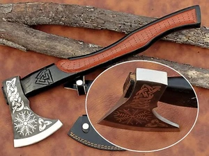 Handmade Viking Axe-Ideal for Collectors & Enthusiasts Authentic, Artisan-Craft - Picture 1 of 9