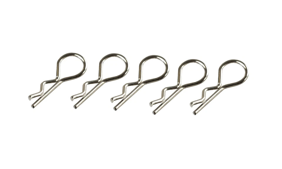 KAROSSERIESPLINTE FÜR 11:14 - :18 RC-CARS SILBER 10 STÜCK. AMEWI 28210 - Bild 1 von 1