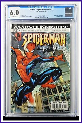 Marvel Knights Spider-Man #1 CGC Graded 6.0 Marvel 2004 Wraparound Comic Book. • 45€
