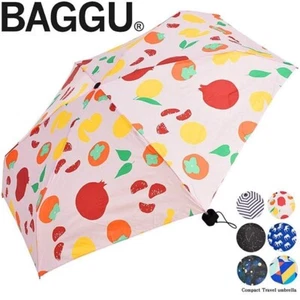 BAGGU Folding Umbrella Fruits Design Limited Japan 50cm / 19.7in Compact NEW - Picture 1 of 6