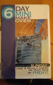 DVD : 6 Day Mini Makeover ~ Start Sunday Lose Dress Pant Size By Friday New - Picture 1 of 3